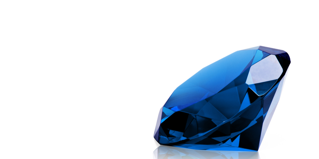 Large blue diamond